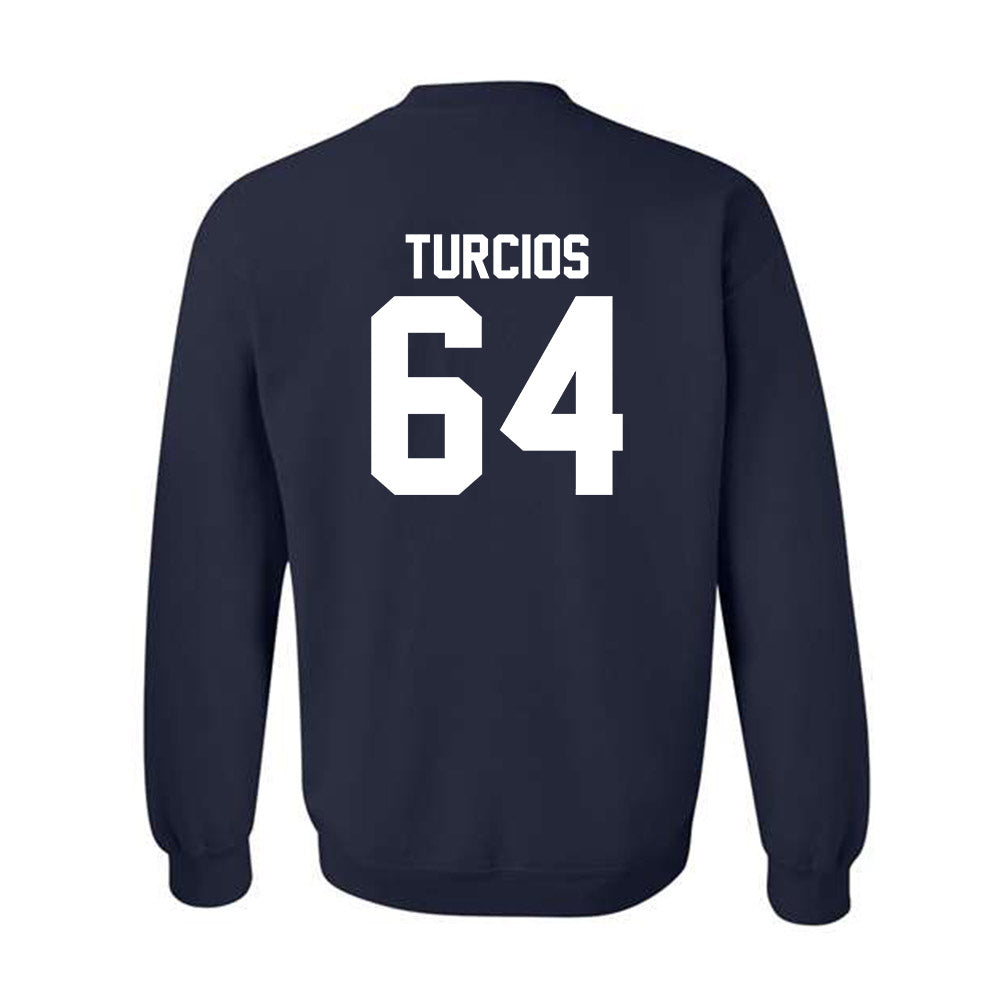 Robert Morris - NCAA Football : Diego Turcios - Classic Shersey Crewneck Sweatshirt-1