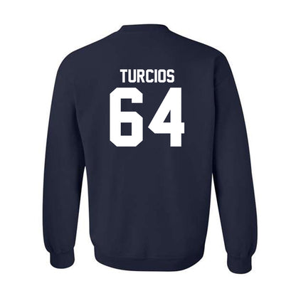 Robert Morris - NCAA Football : Diego Turcios - Classic Shersey Crewneck Sweatshirt-1