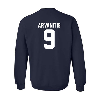 Robert Morris - NCAA Men's Basketball : Cyril Arvanitis - Classic Shersey Crewneck Sweatshirt-1