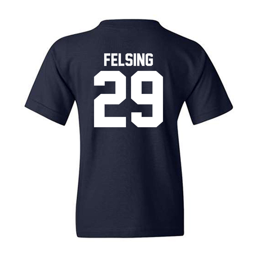 Robert Morris - NCAA Men's Ice Hockey : Michael Felsing - Classic Shersey Youth T-Shirt-1