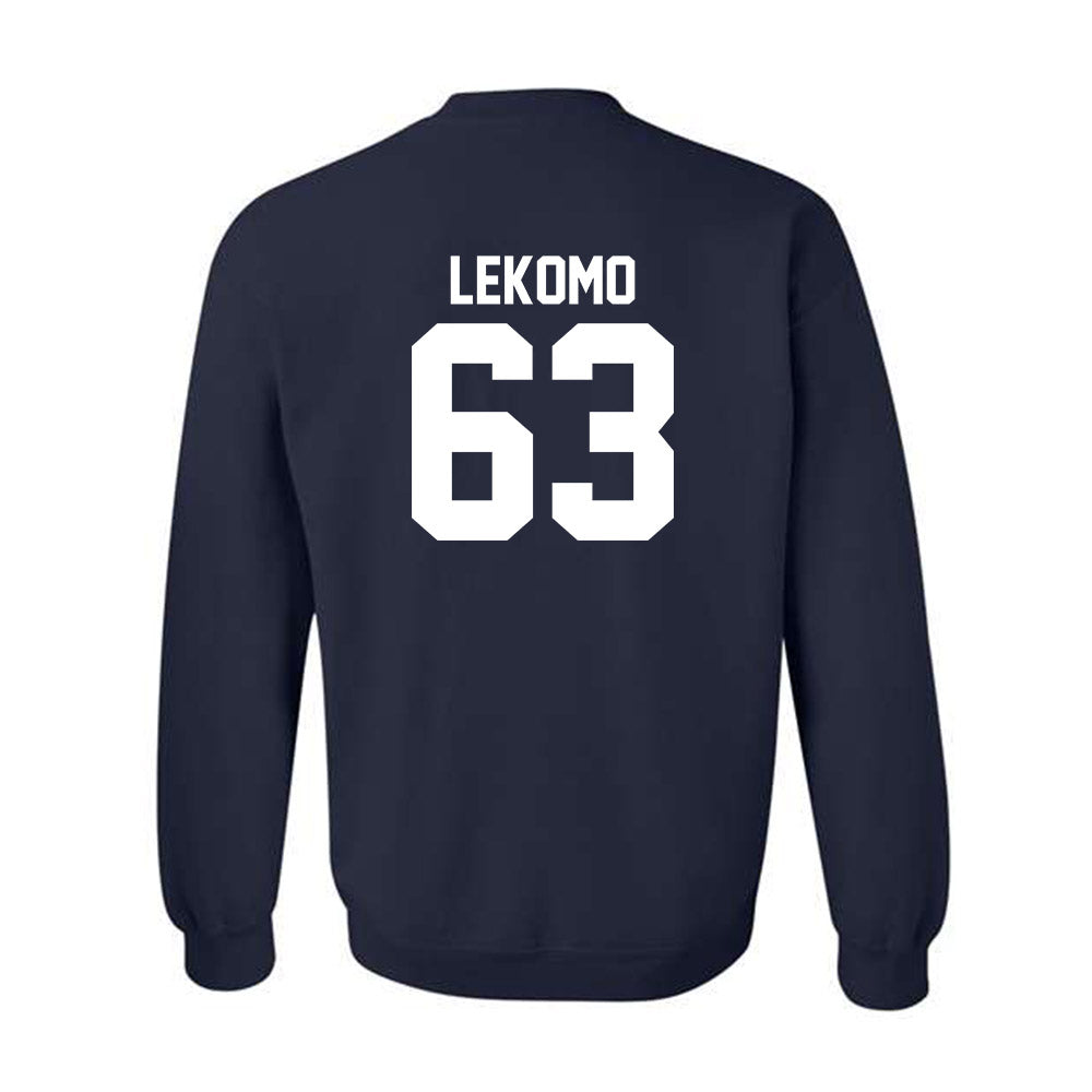 Robert Morris - NCAA Football : Yann Lekomo - Classic Shersey Crewneck Sweatshirt-1