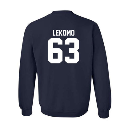 Robert Morris - NCAA Football : Yann Lekomo - Classic Shersey Crewneck Sweatshirt-1