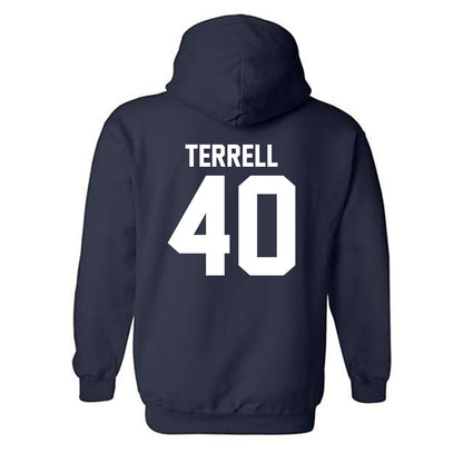 Robert Morris - NCAA Football : Malachi Terrell - Classic Shersey Hooded Sweatshirt-1