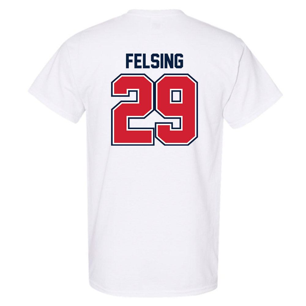 Robert Morris - NCAA Men's Ice Hockey : Michael Felsing - Classic Shersey T-Shirt-1