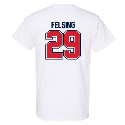 Robert Morris - NCAA Men's Ice Hockey : Michael Felsing - Classic Shersey T-Shirt-1