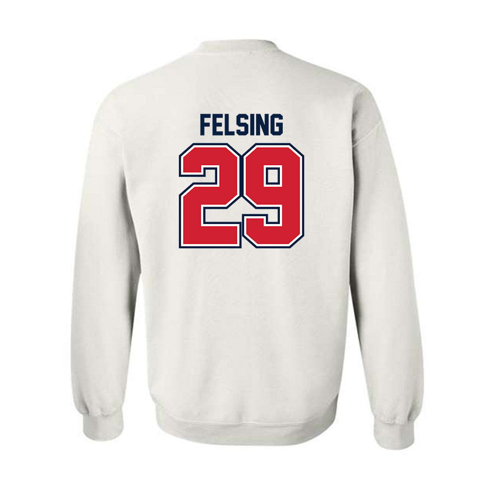 Robert Morris - NCAA Men's Ice Hockey : Michael Felsing - Classic Shersey Crewneck Sweatshirt-1