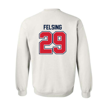 Robert Morris - NCAA Men's Ice Hockey : Michael Felsing - Classic Shersey Crewneck Sweatshirt-1