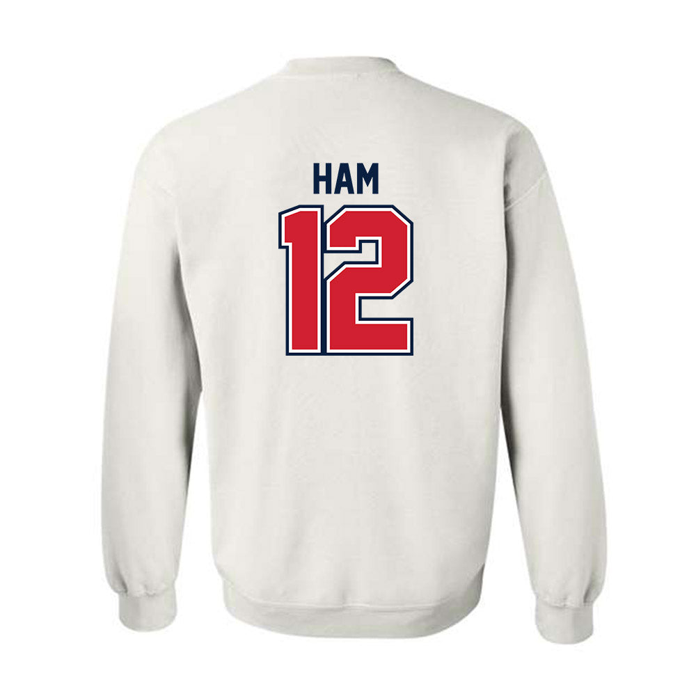 Robert Morris - NCAA Women's Ice Hockey : Ashlyn Ham - Classic Shersey Crewneck Sweatshirt-1