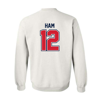 Robert Morris - NCAA Women's Ice Hockey : Ashlyn Ham - Classic Shersey Crewneck Sweatshirt-1