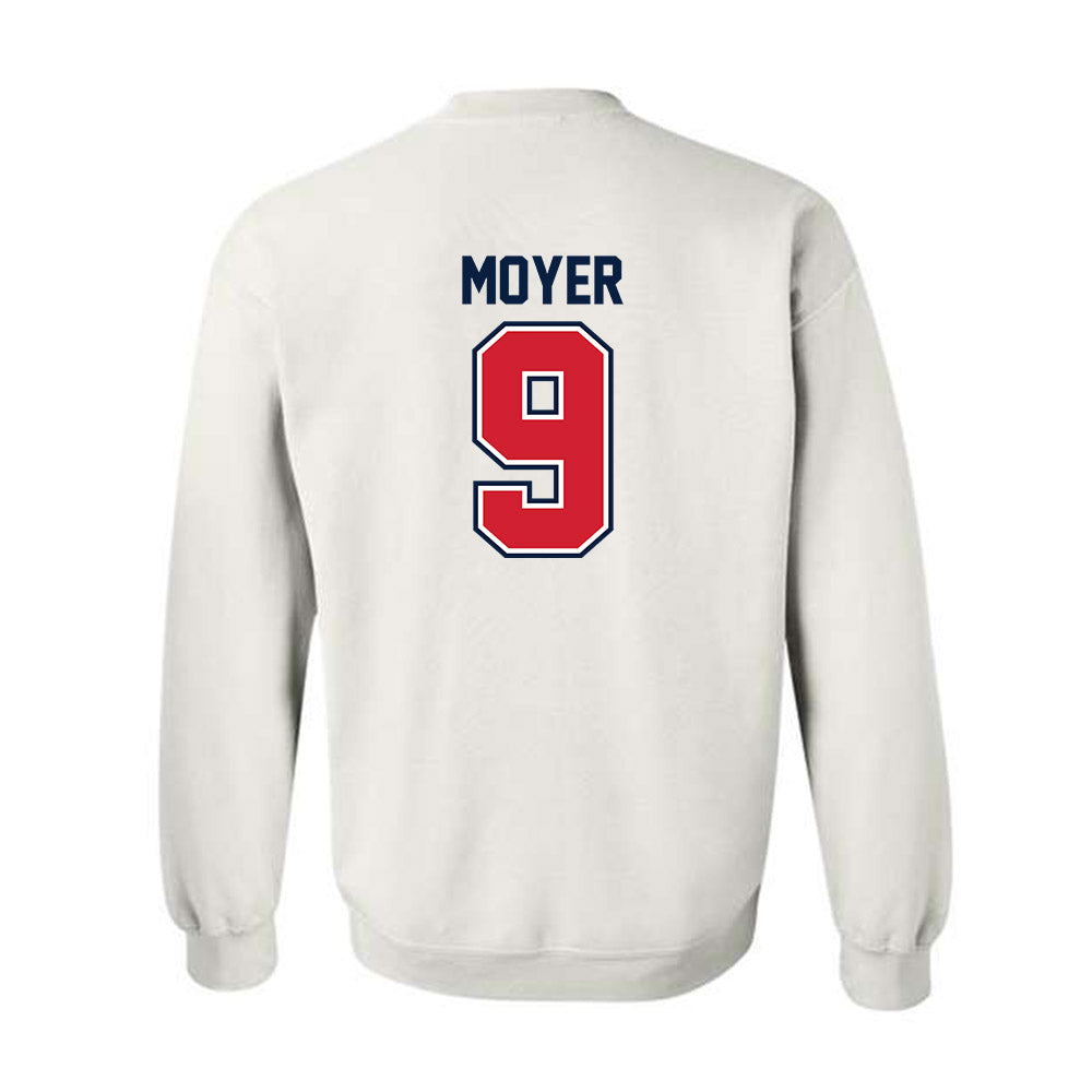 Robert Morris - NCAA Football : DJ Moyer - Classic Shersey Crewneck Sweatshirt-1