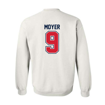 Robert Morris - NCAA Football : DJ Moyer - Classic Shersey Crewneck Sweatshirt-1