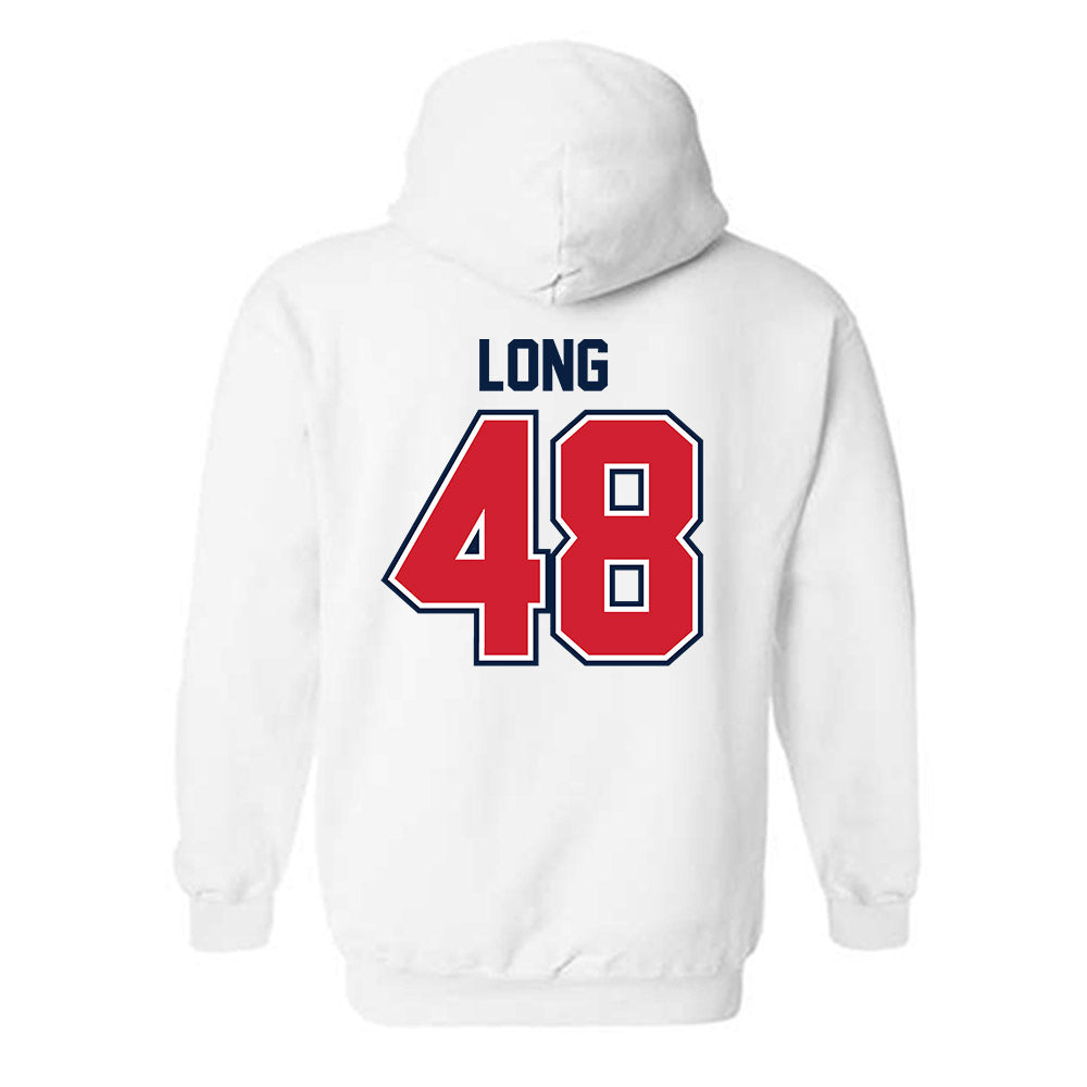 Robert Morris - NCAA Football : Alex Long - Classic Shersey Hooded Sweatshirt-1