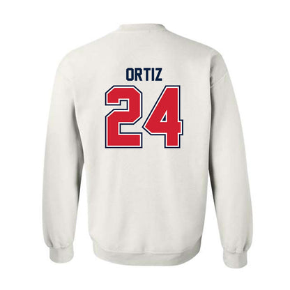 Robert Morris - NCAA Football : Jamiel Ortiz - Classic Shersey Crewneck Sweatshirt-1