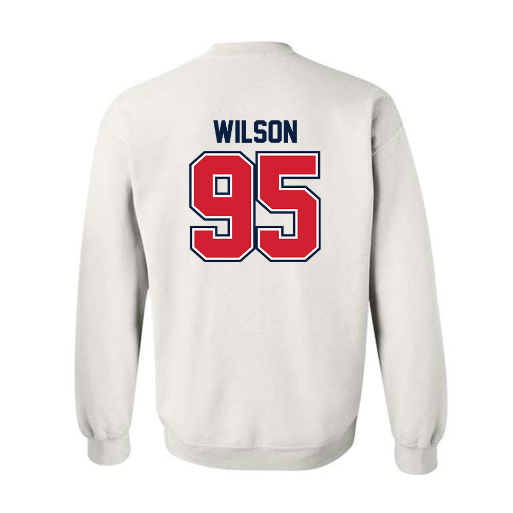 Robert Morris - NCAA Football : Asher Wilson - Classic Shersey Crewneck Sweatshirt-1