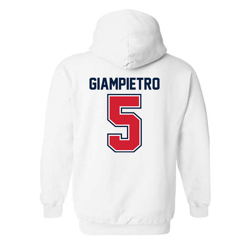 Robert Morris - NCAA Women's Ice Hockey : Alaina Giampietro - Classic Shersey Hooded Sweatshirt-1