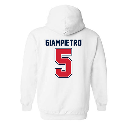 Robert Morris - NCAA Women's Ice Hockey : Alaina Giampietro - Classic Shersey Hooded Sweatshirt-1