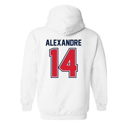Robert Morris - NCAA Men's Soccer : Chase Alexandre - Classic Shersey Hooded Sweatshirt-1