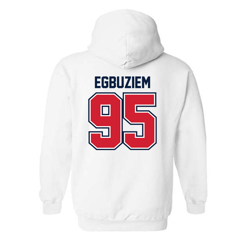 Robert Morris - NCAA Football : Okechukwu Egbuziem - Classic Shersey Hooded Sweatshirt-1