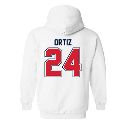 Robert Morris - NCAA Football : Jamiel Ortiz - Classic Shersey Hooded Sweatshirt-1