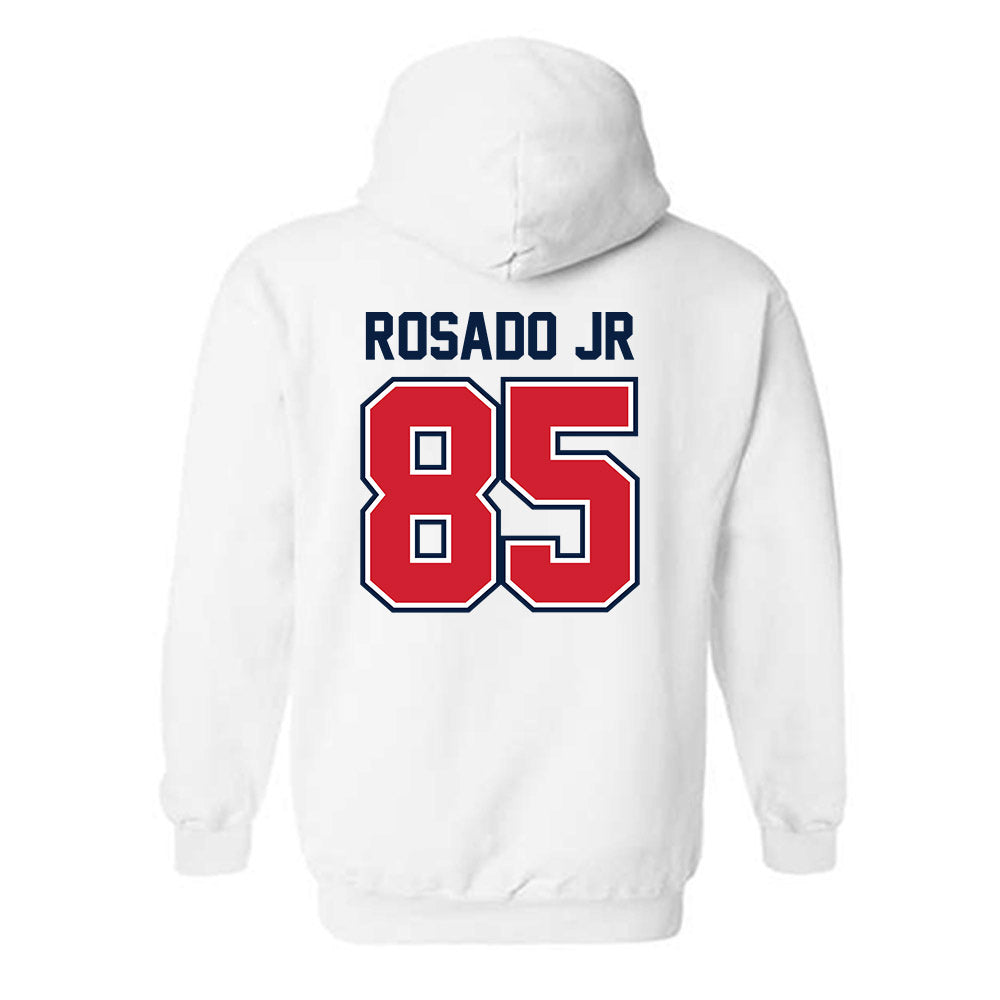 Robert Morris - NCAA Football : Justin Rosado Jr - Classic Shersey Hooded Sweatshirt-1