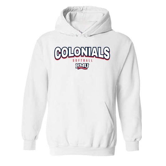 Robert Morris - NCAA Softball : Mary Brant - Classic Shersey Hooded Sweatshirt-0