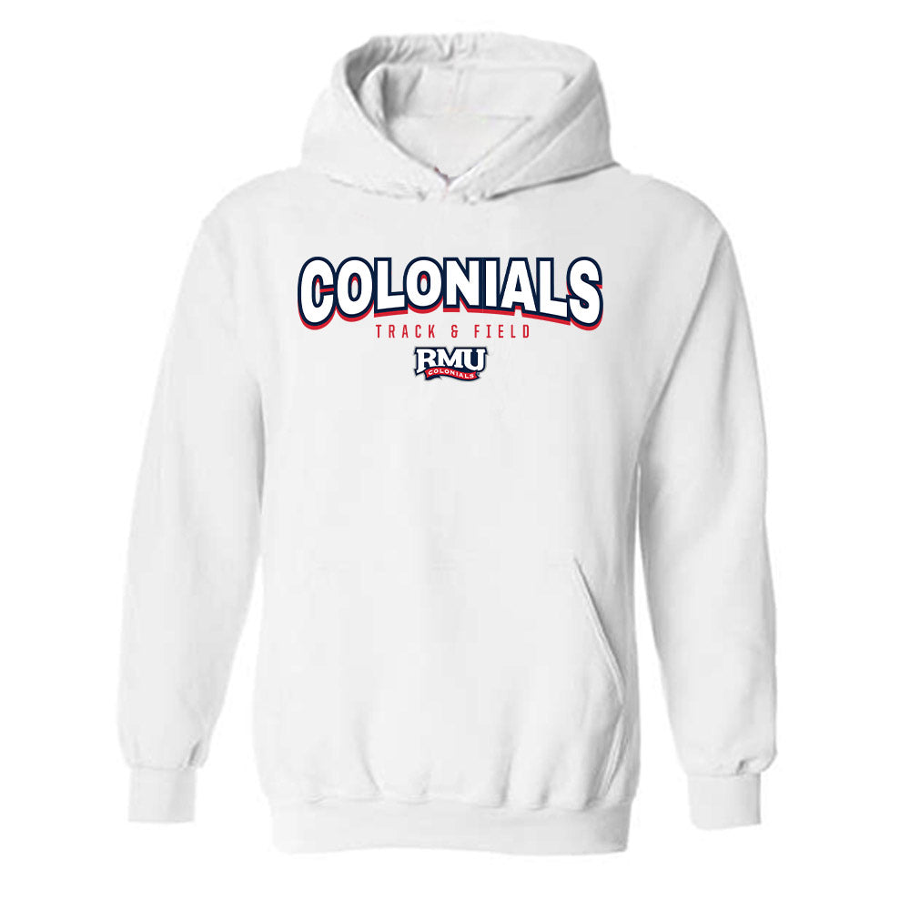 Robert Morris - NCAA Women's Track & Field : Ny'Asia Benton - Classic Shersey Hooded Sweatshirt-0