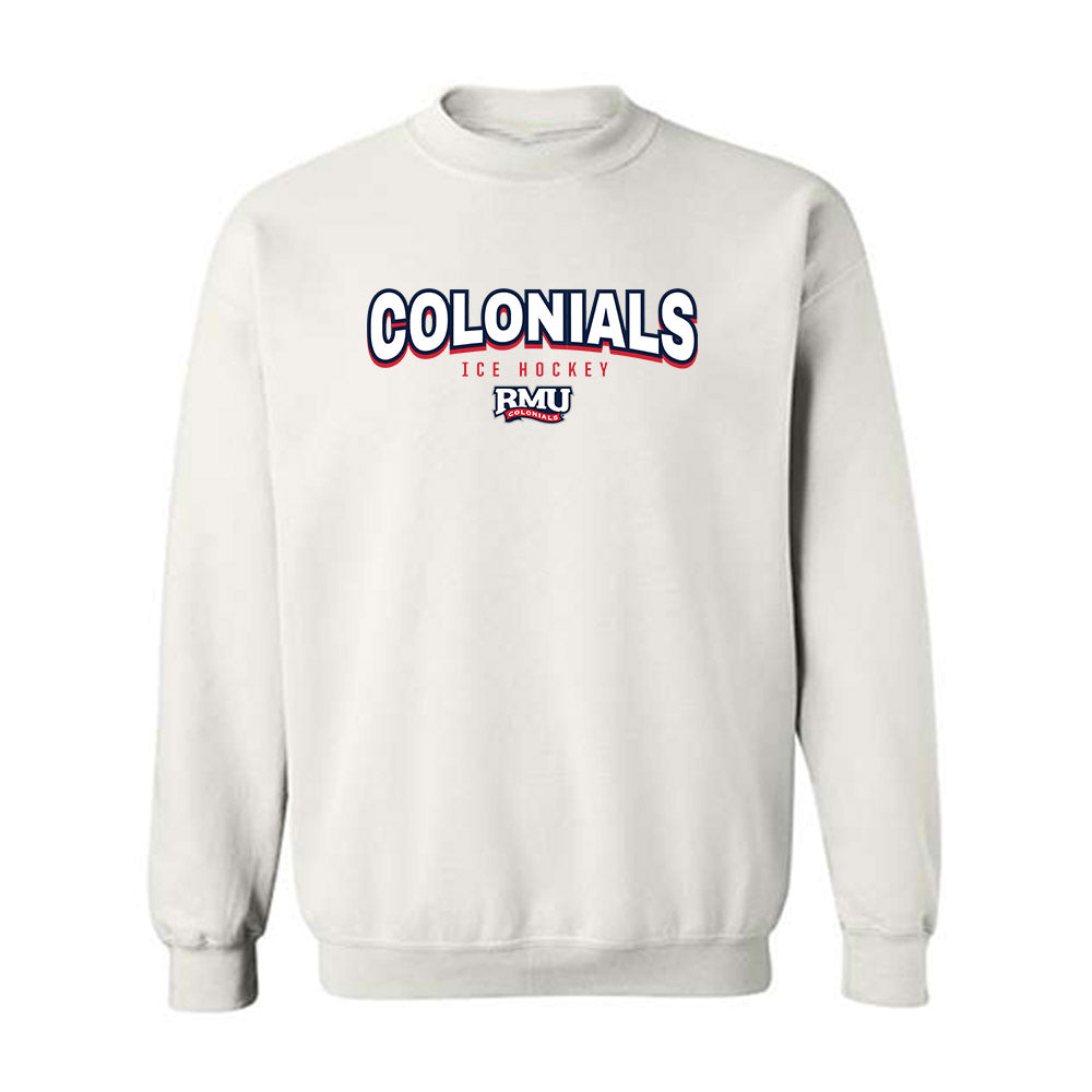 Robert Morris - NCAA Men's Ice Hockey : Michael Felsing - Classic Shersey Crewneck Sweatshirt-0