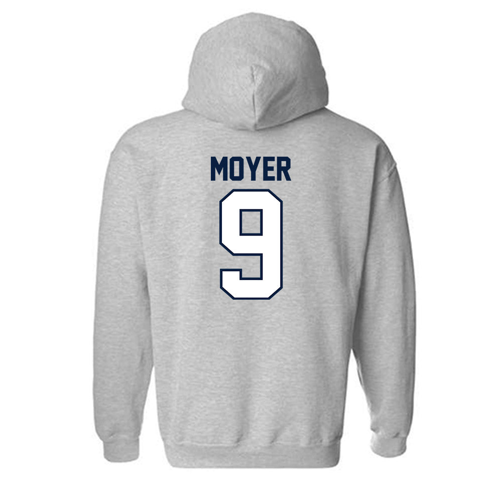 Robert Morris - NCAA Football : DJ Moyer - Classic Shersey Hooded Sweatshirt-1