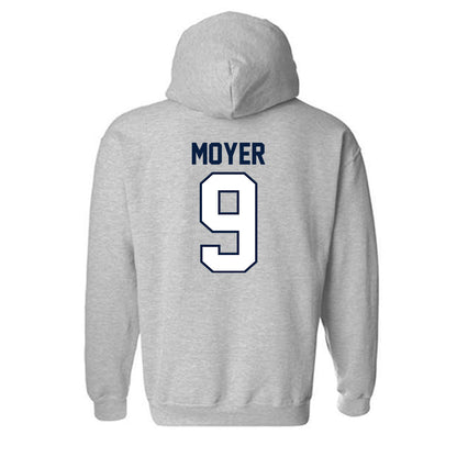 Robert Morris - NCAA Football : DJ Moyer - Classic Shersey Hooded Sweatshirt-1