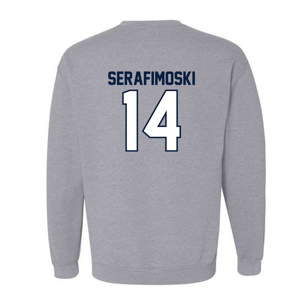 Robert Morris - NCAA Men's Basketball : Vasilije Serafimoski - Classic Shersey Crewneck Sweatshirt-1