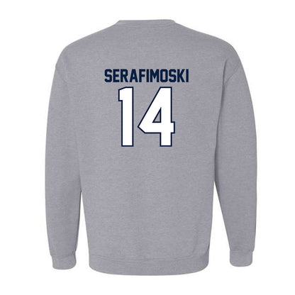Robert Morris - NCAA Men's Basketball : Vasilije Serafimoski - Classic Shersey Crewneck Sweatshirt-1