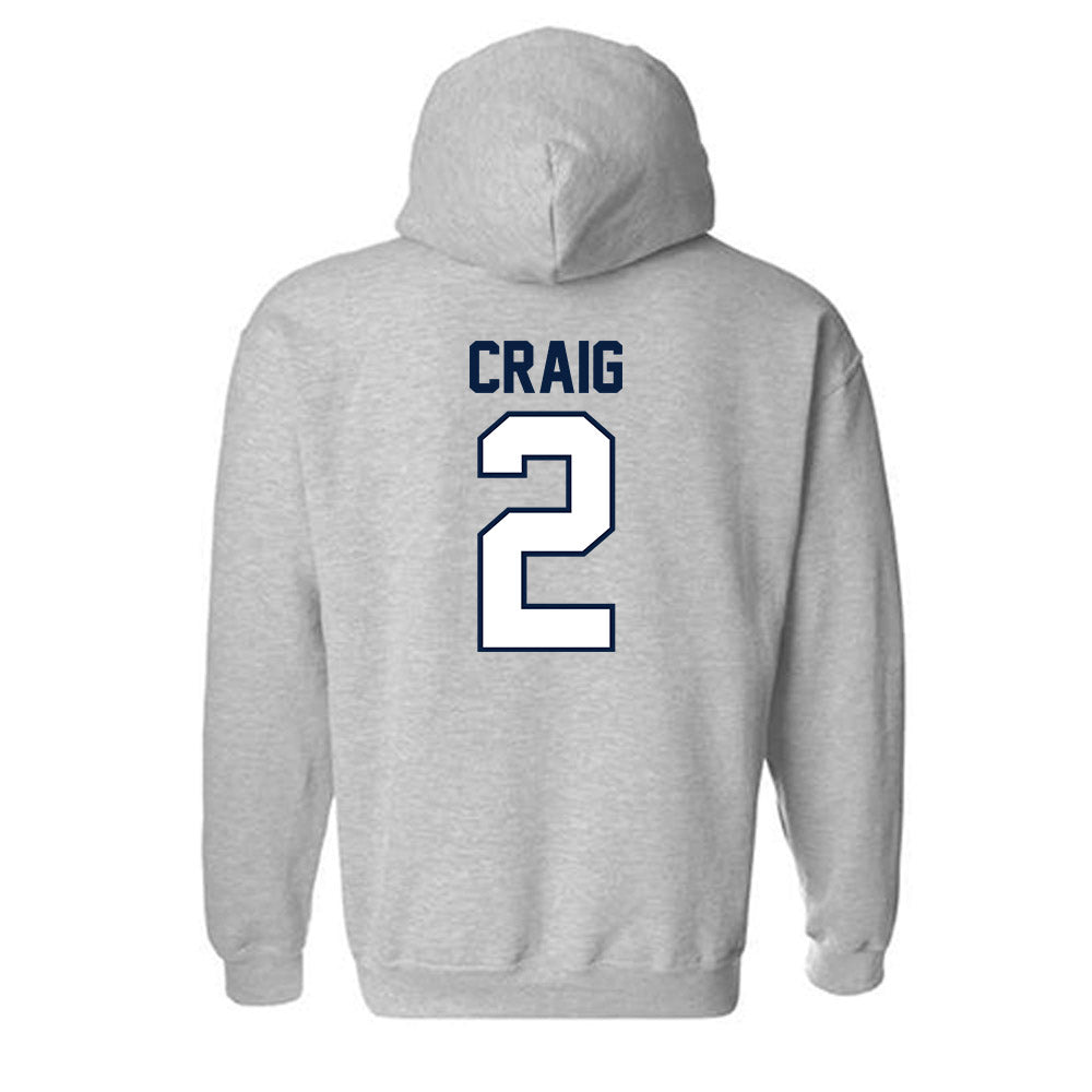 Robert Morris - NCAA Men's Ice Hockey : Michael Craig - Classic Shersey Hooded Sweatshirt-1
