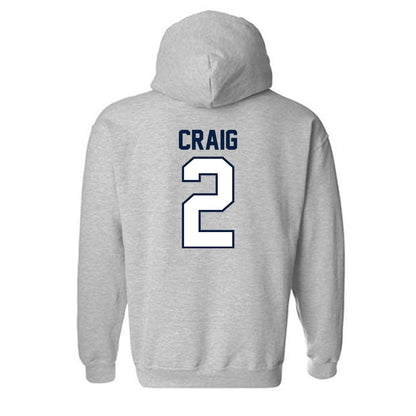 Robert Morris - NCAA Men's Ice Hockey : Michael Craig - Classic Shersey Hooded Sweatshirt-1