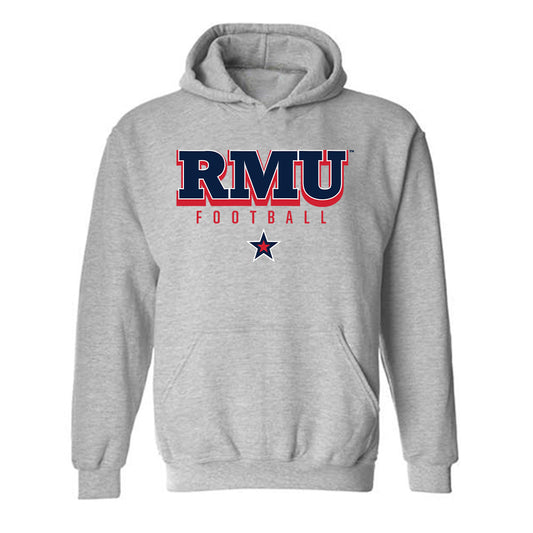 Robert Morris - NCAA Football : Steven Earnest - Classic Shersey Hooded Sweatshirt-0