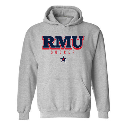 Robert Morris - NCAA Men's Soccer : Chase Alexandre - Classic Shersey Hooded Sweatshirt-0