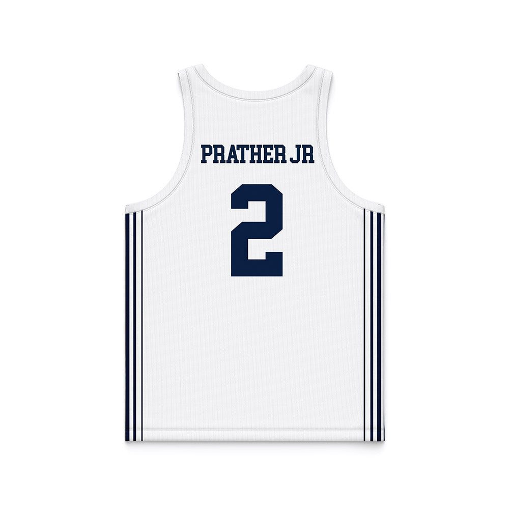 Robert Morris - NCAA Men's Basketball : Ryan Prather Jr - White Basketball Jersey-1