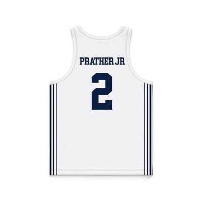 Robert Morris - NCAA Men's Basketball : Ryan Prather Jr - White Basketball Jersey-1