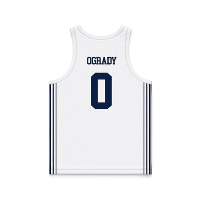 Robert Morris - NCAA Men's Basketball : Tanner OGrady - White Basketball Jersey-1