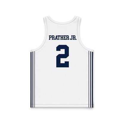 Robert Morris - NCAA Men's Basketball : Ryan Prather Jr. - White Basketball Jersey-1