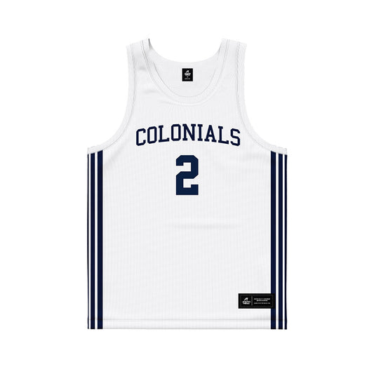 Robert Morris - NCAA Men's Basketball : Ryan Prather Jr - White Basketball Jersey-0