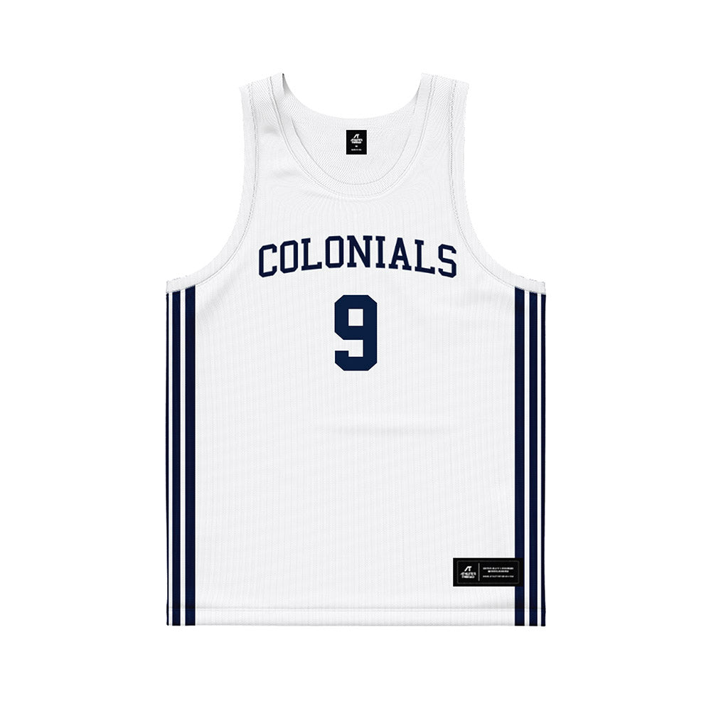 Robert Morris - NCAA Men's Basketball : Cyril Arvanitis - White Basketball Jersey-0