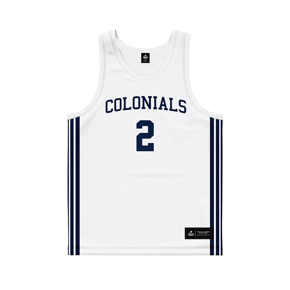 Robert Morris - NCAA Men's Basketball : Ryan Prather Jr. - White Basketball Jersey-0