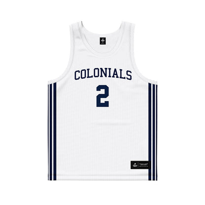 Robert Morris - NCAA Men's Basketball : Ryan Prather Jr. - White Basketball Jersey-0