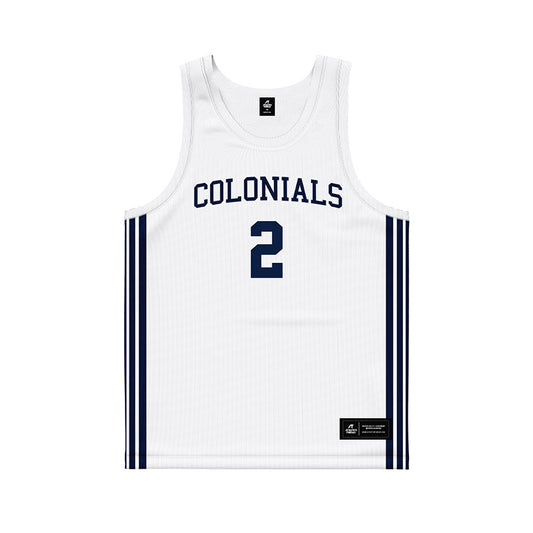 Robert Morris - NCAA Men's Basketball : Ryan Prather Jr. - White Basketball Jersey-0