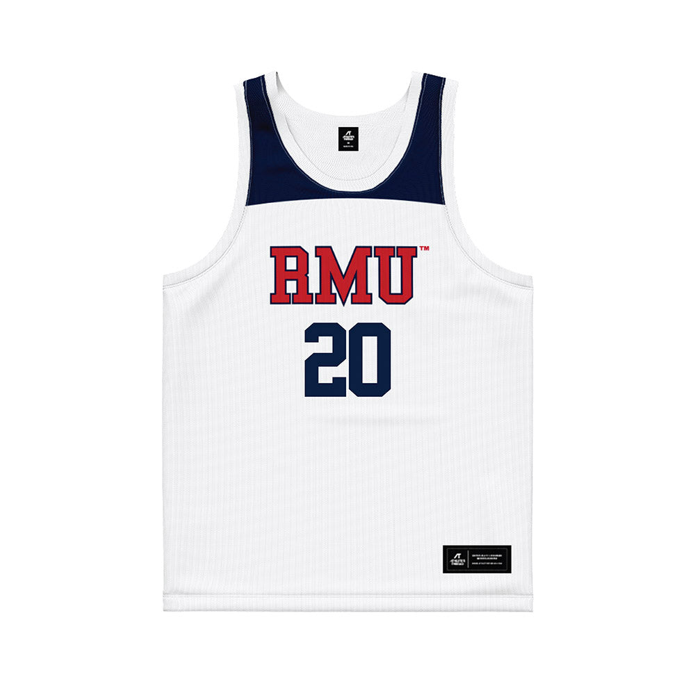Robert Morris - NCAA Women's Basketball : Jada Lee - White Basketball Jersey-0