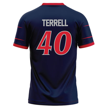 Robert Morris - NCAA Football : Malachi Terrell - Navy Football Jersey