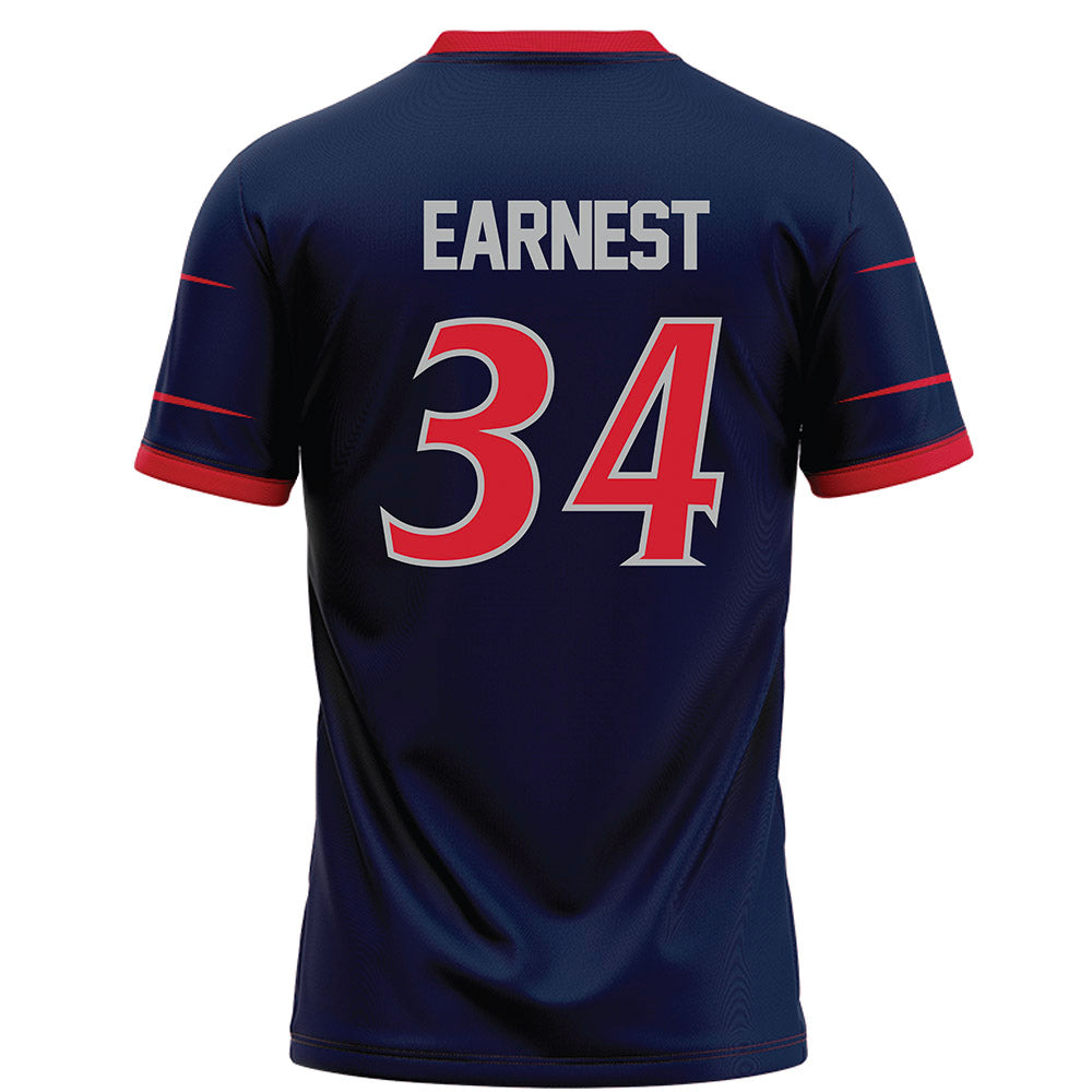 Robert Morris - NCAA Football : Steven Earnest - Navy Football Jersey-1