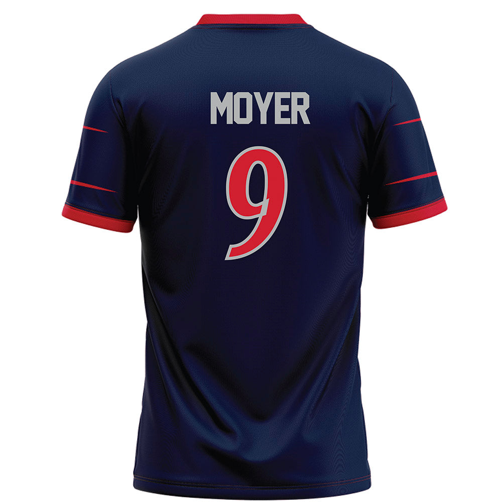 Robert Morris - NCAA Football : DJ Moyer - Navy Football Jersey