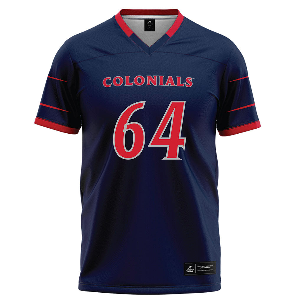 Robert Morris - NCAA Football : Diego Turcios - Navy Football Jersey