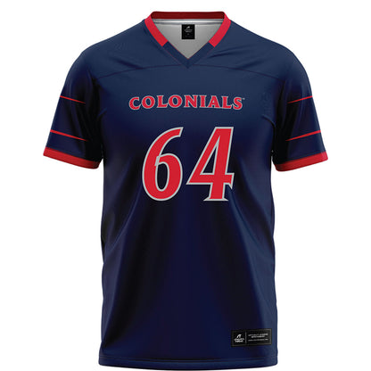 Robert Morris - NCAA Football : Diego Turcios - Navy Football Jersey